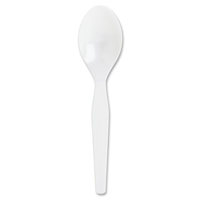 Genuine Joe Spoon, White, Pack of 1000