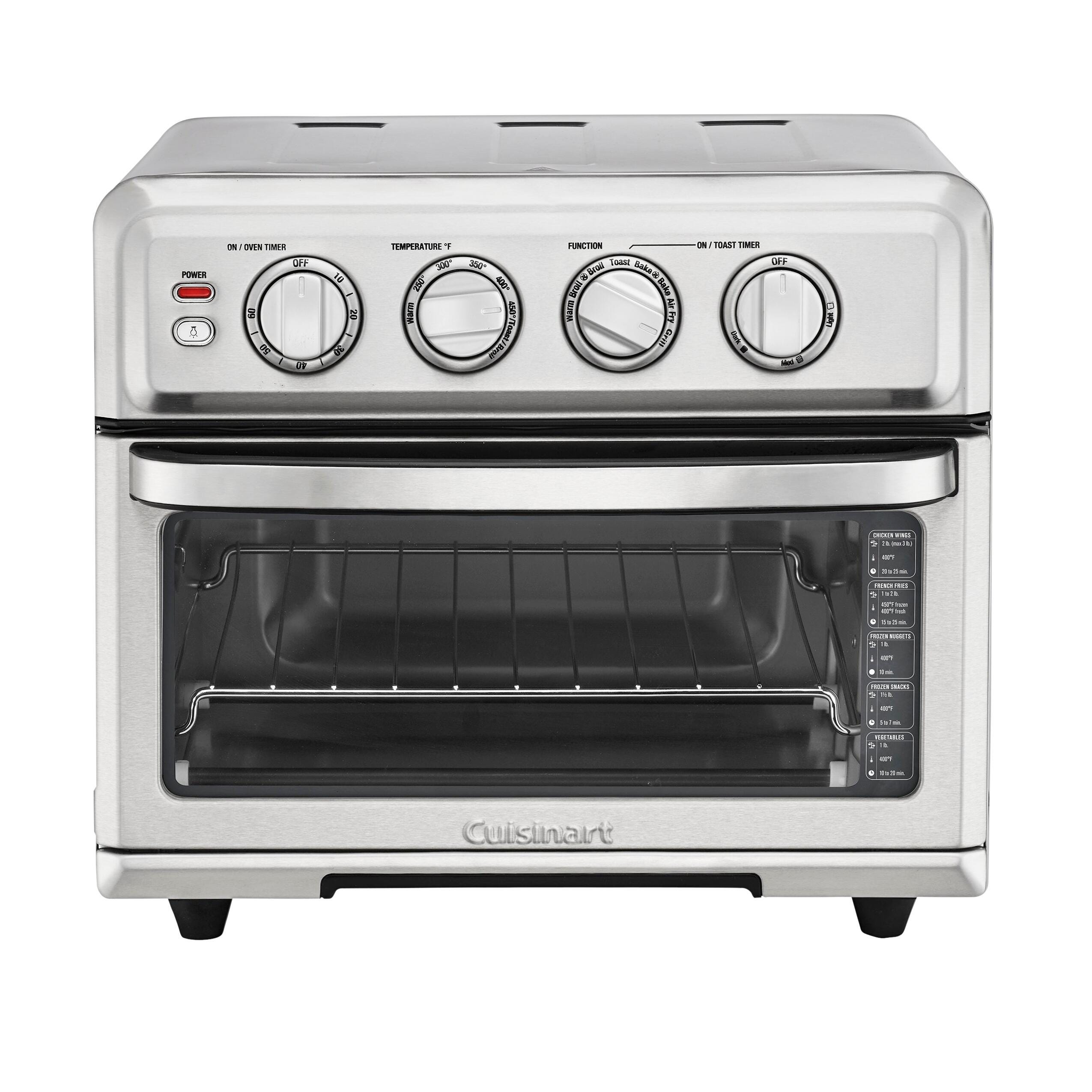 Cuisinart Air Fryer Toaster Oven, 12-1/4 x 15-3/4 x 13-3/4 Inches