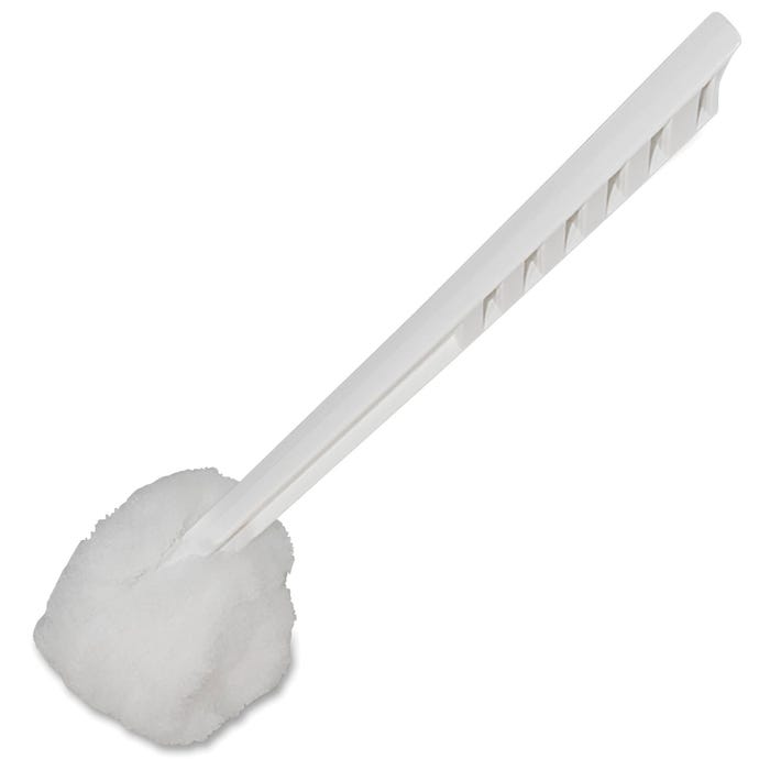 Genuine Joe Toilet Bowl Mop, White, Pack of 25