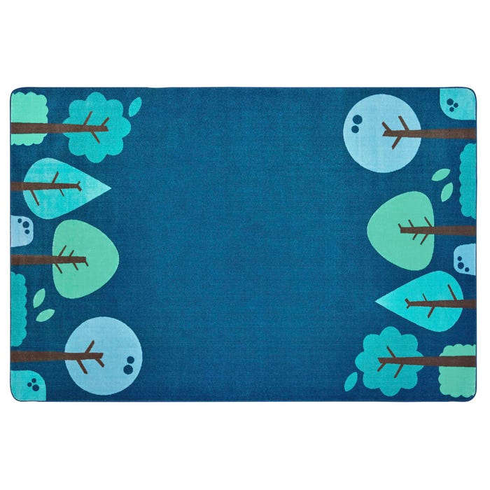 Carpets for Kids KIDSoft Tranquil Trees Carpet, Rectangle