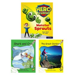 Achieve It! Multi-Publisher Guided Reading Levels G & H: Variety Pack, Grades 1, Set of 16, Item Number 2097355