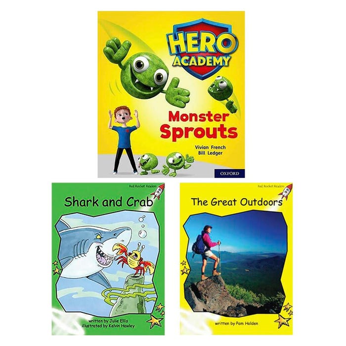 Achieve It! Multi-Publisher Guided Reading Levels G & H: Variety Pack, Grades 1, Set of 16, Item Number 2097355