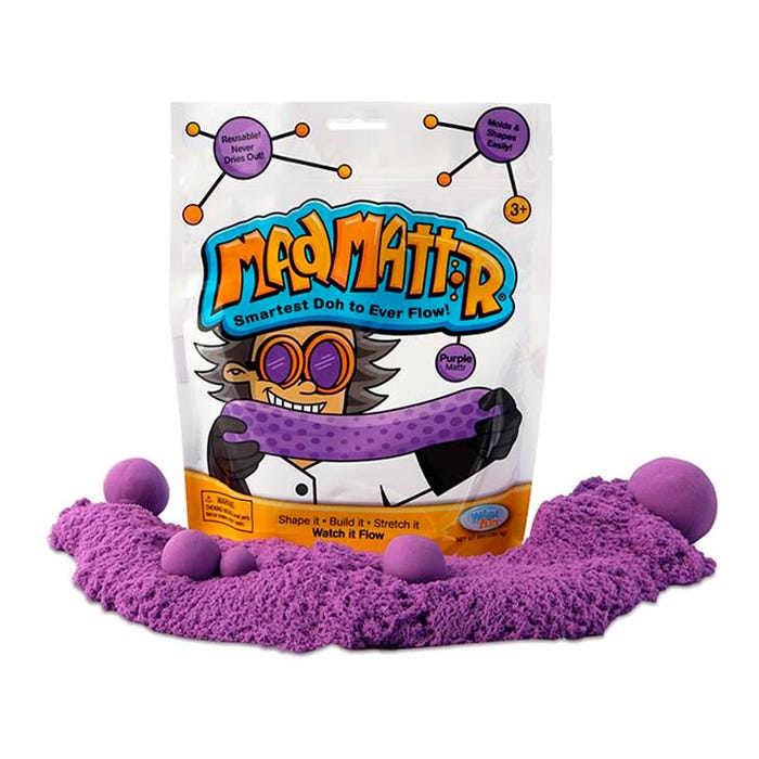 Mad Mattr Dough Pack, 10 Ounces, Purple