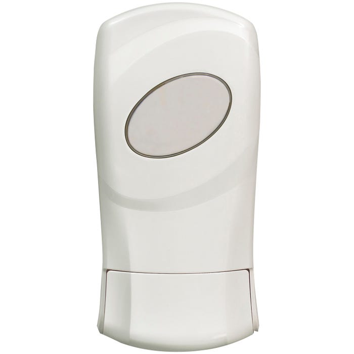 Dial FIT Universal Manual Soap Dispenser, 1.2 Liter Capacity, Ivory, Pack of 3