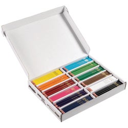 Prang Colored Pencils, 12- Assorted Colors, Set of 288