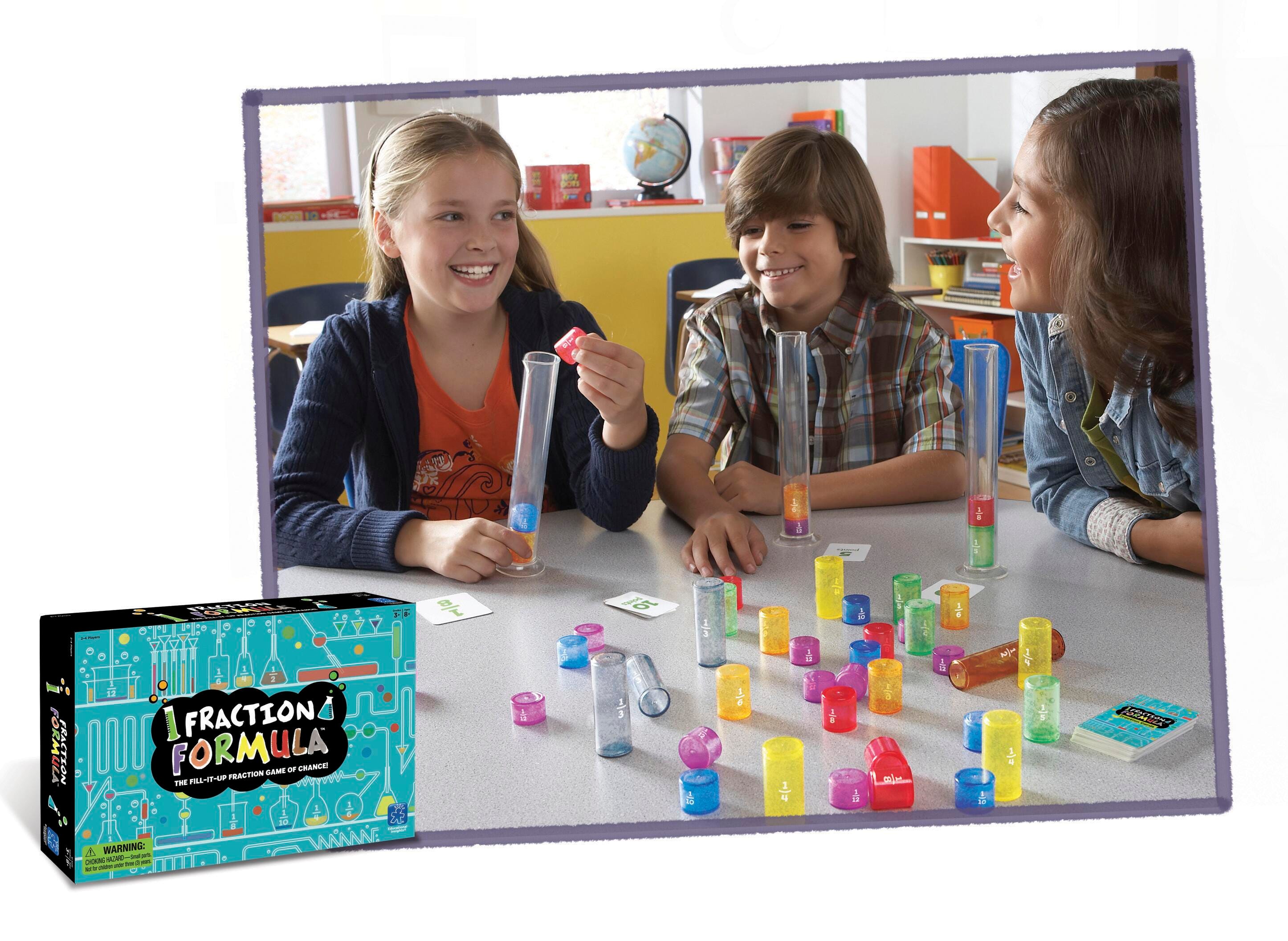 Fraction Games, Books, Activities, Fraction Books, Fraction Activities Supplies, Item Number 1400452