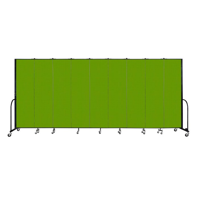 Screenflex Freestanding Standard Room Divider, 9 Panels