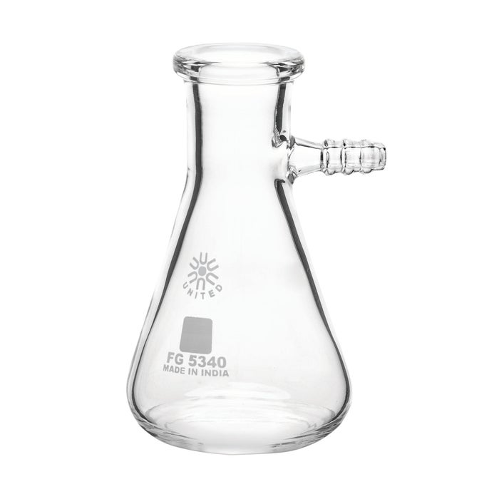 United Scientific Flask, Filtering, 125 Milliliters, Pack of 6