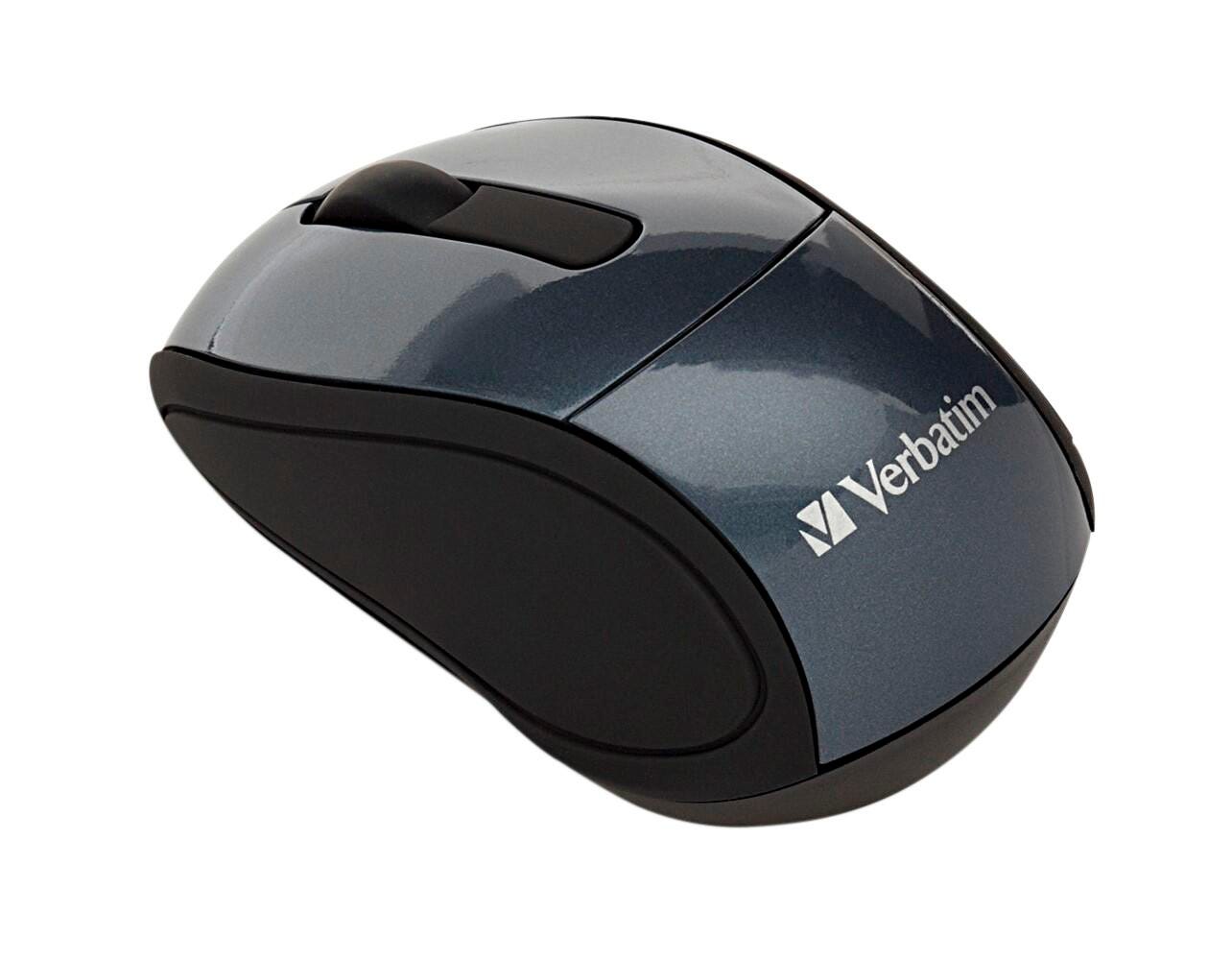 Verbatim Wireless Mini Travel Optical Mouse, Graphite 2136018