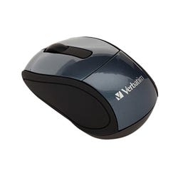Verbatim Wireless Mini Travel Optical Mouse, Graphite 2136018