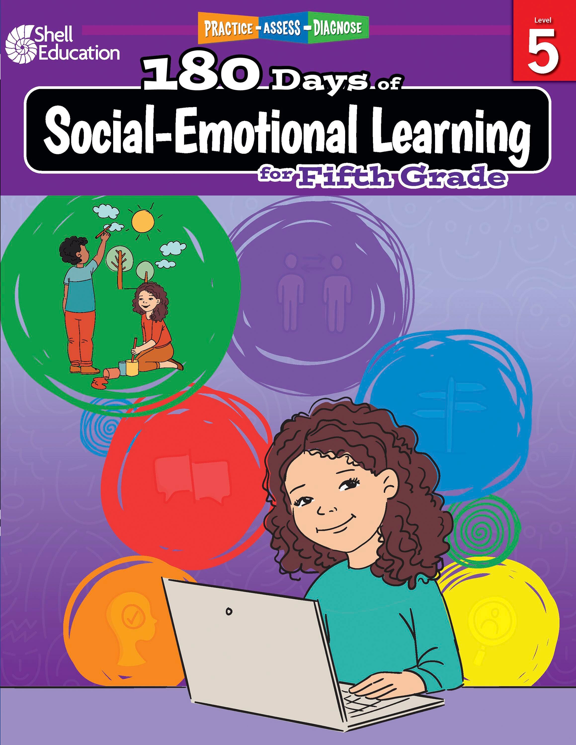 Shell Education 180 Days of Social-Emotional Learning for Fifth Grade 2089440