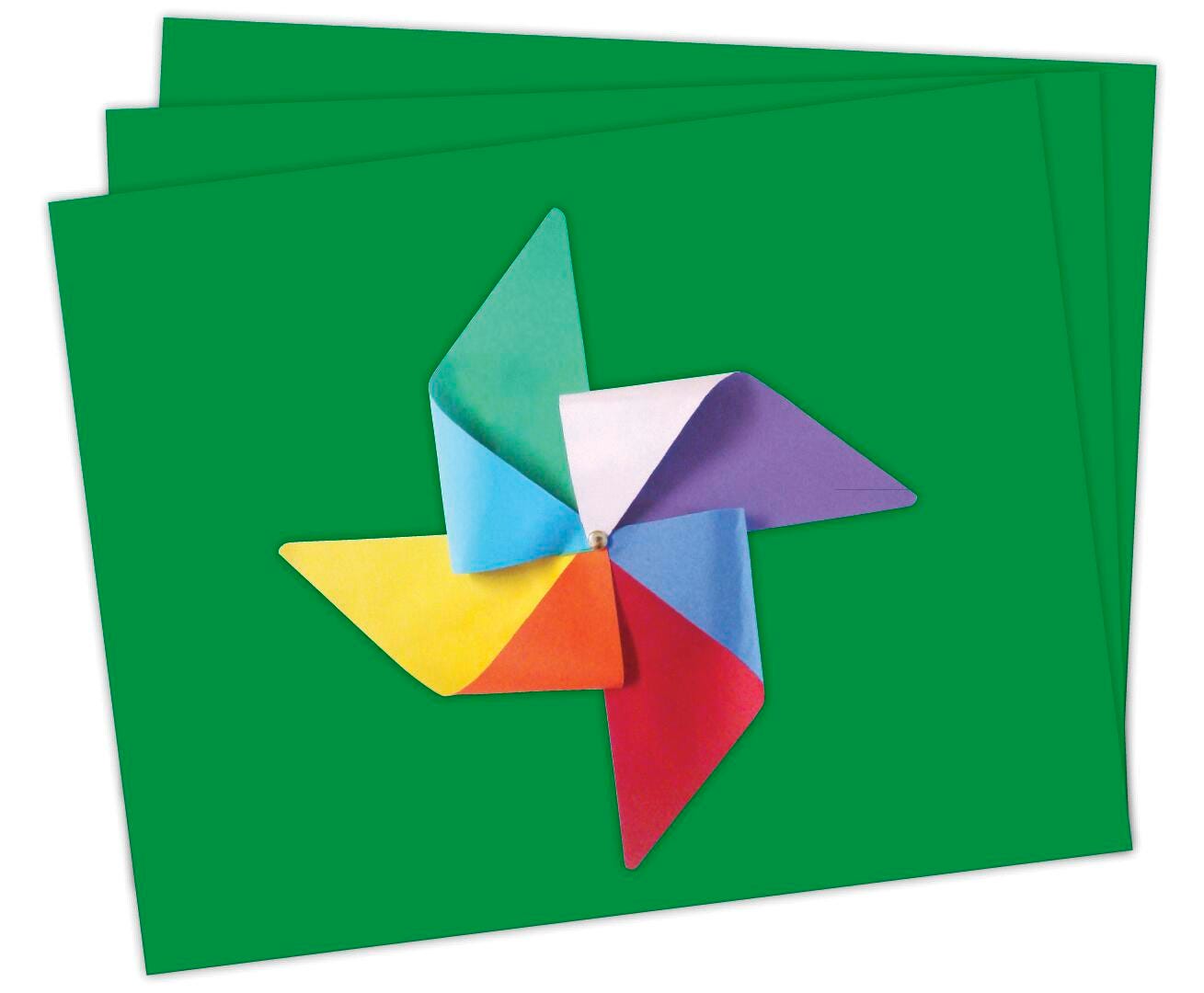 School Smart Railroad Board, 22 x 28 Inches, 4-Ply, Green, Pack of 25 1485737