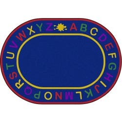 Carpets for Kids Premium Alpha Carpet, Oval 4002390