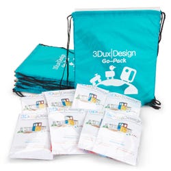 3DuxDesign Go-Pack Maker Kits, Grades PreK-8, Set of 8