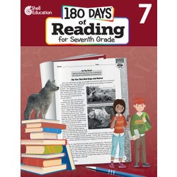 Shell Education 180 Days Of Reading For Seventh Grade, Second Edition