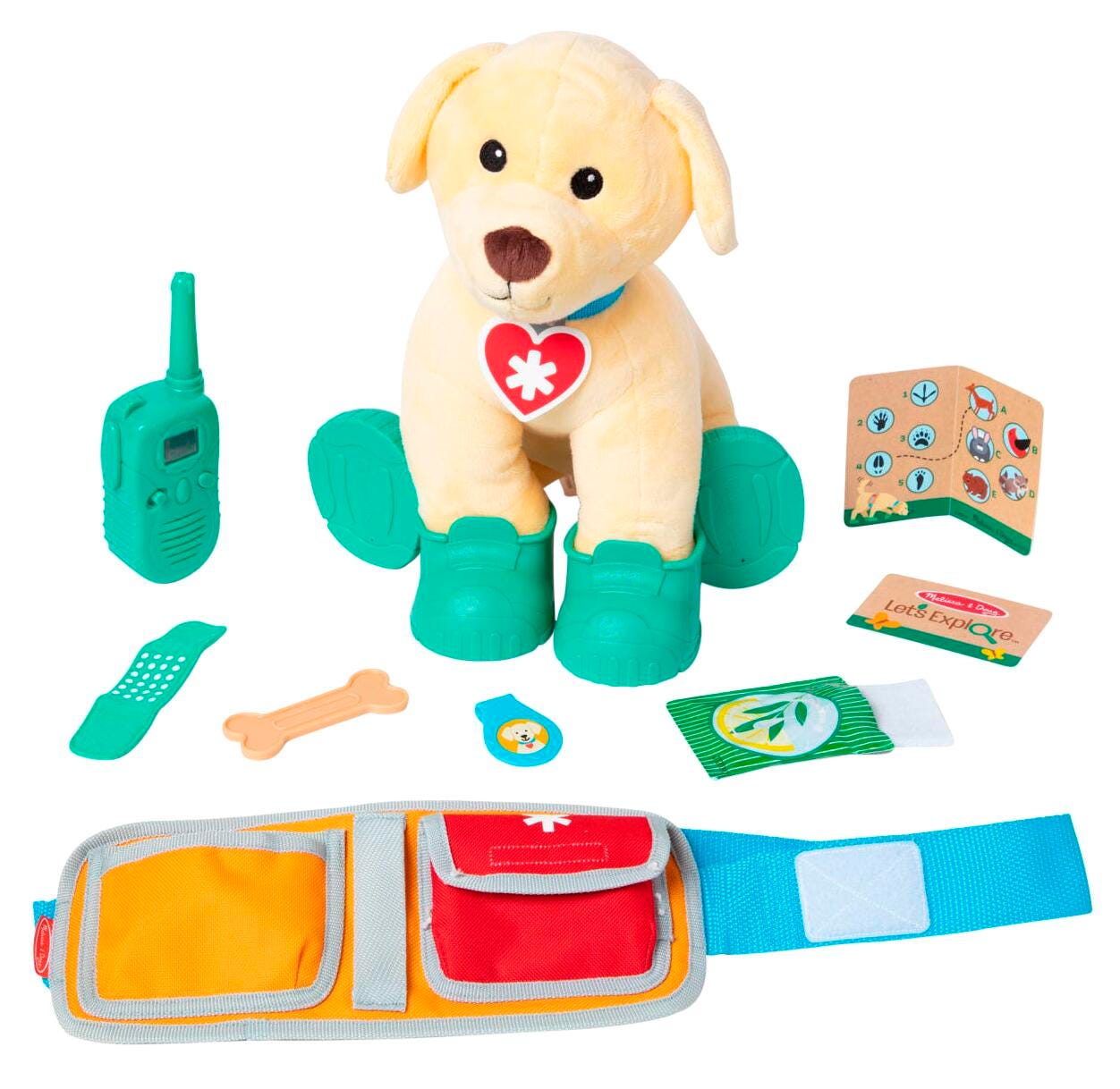 Melissa & Doug Rescue Dog, 16 Pieces, Item Number 2122192