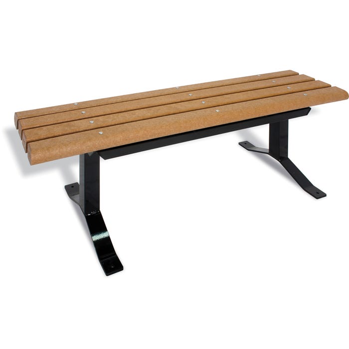 UltraSite 952 Series 2 x 4 Recycled Plastic Bench without Back
