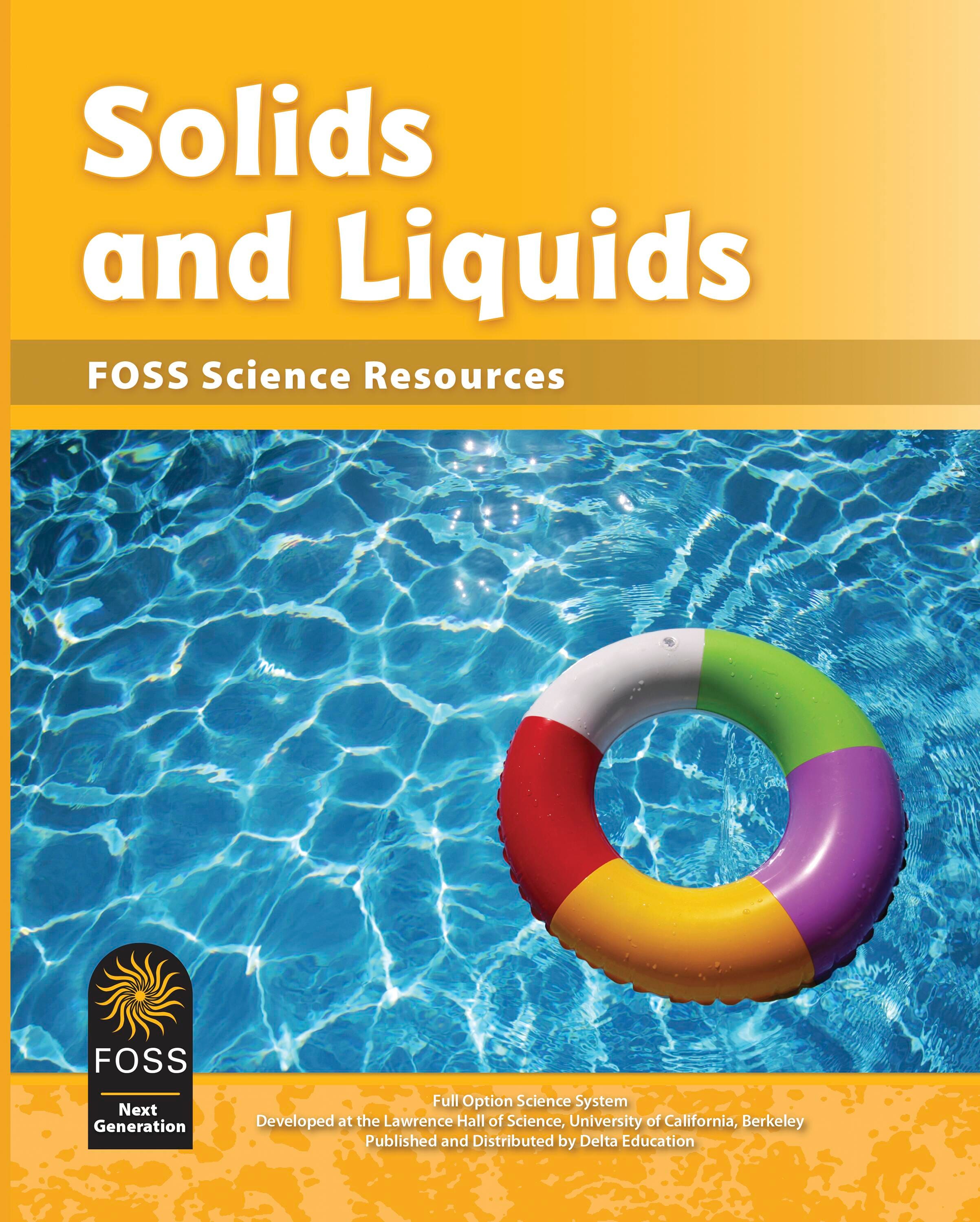 FOSS Next Generation Solids and Liquids Science Resources Student Book, Pack of 8, Item Number 1487634
