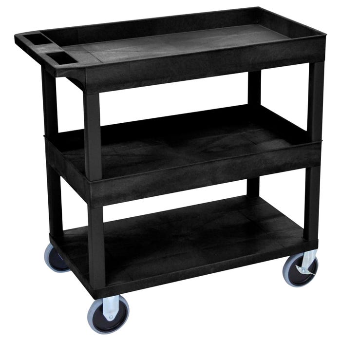 Luxor H Wilson 3-Shelves Cart