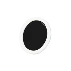 Prang Semi-Moist Watercolor Paint Refill, Oval Pan, Black, 12 Pans, Item Number 001260