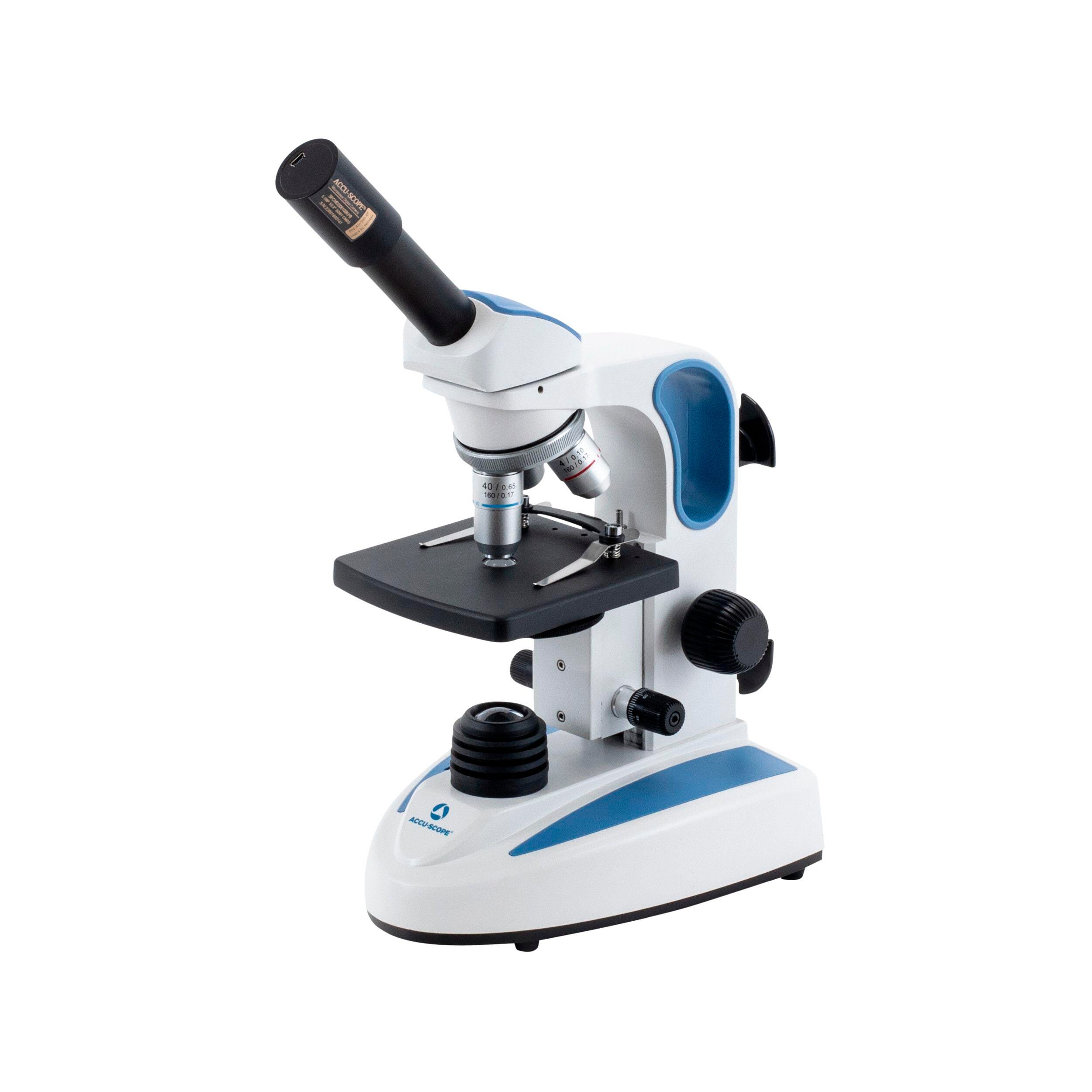 Digital Monocular Microscope with 5MP Digital Eyepiece Camera, Disc Diaphragm - LED 2123475