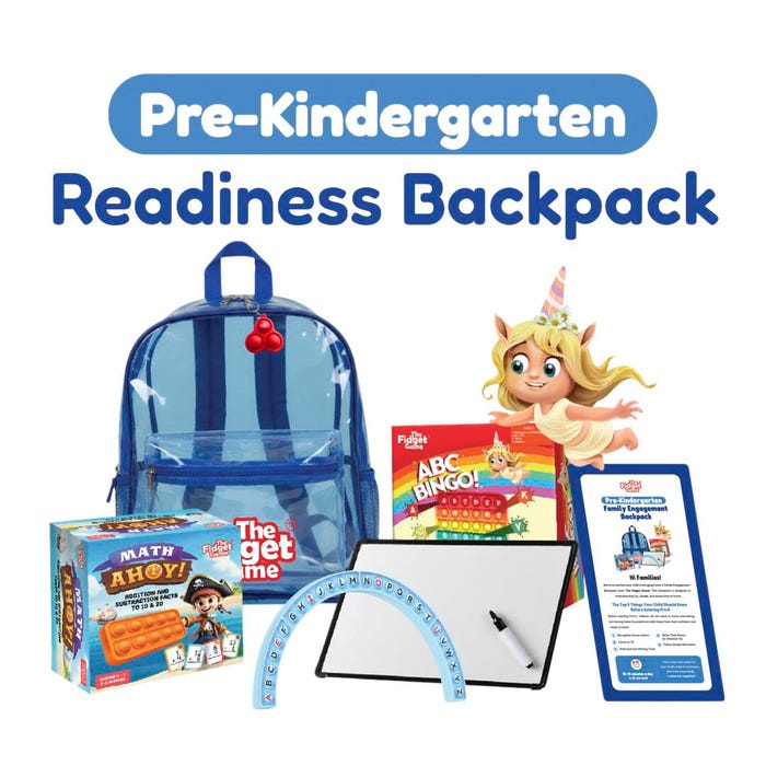 The Fidget Game Family Engagement Backpack, PreK