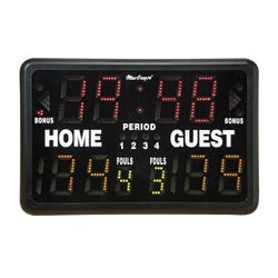 Image for Athletic Connection Outdoor Multi-Sport Portable Scoreboard with Remote, Battery Powered from School Specialty