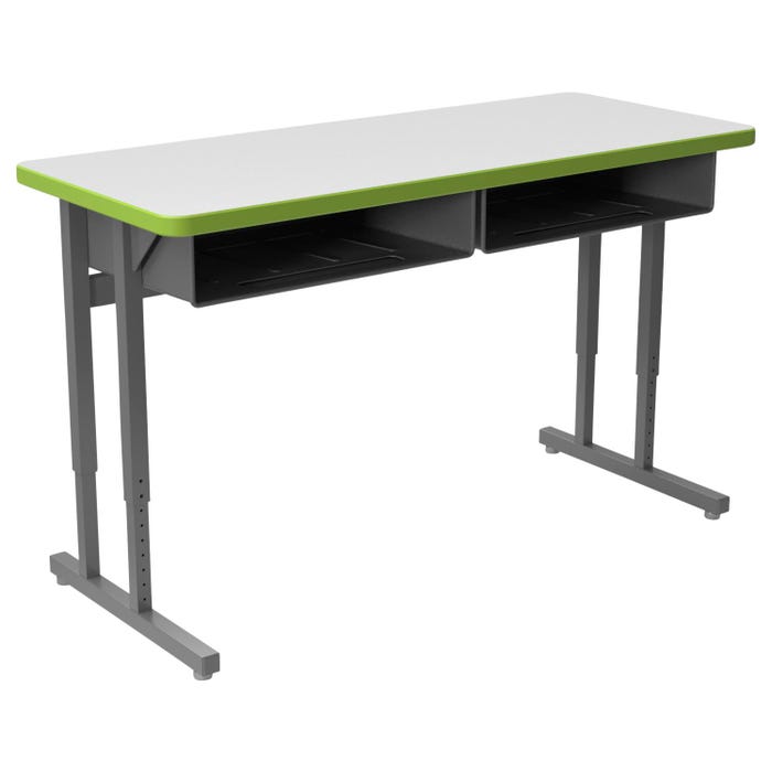 Classroom Select Advocate Pedestal Leg Two Student Desk