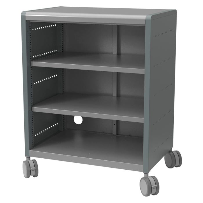 Classroom Select Geode Medium Cabinet, Double Wide with Shelves