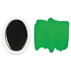 Prang Semi-Moist Watercolor Paint Refill, Oval Pan, Green, 12 Pans