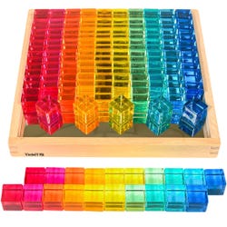 TickiT Gem Cube Mirror Tray, 100 Pieces 2151037