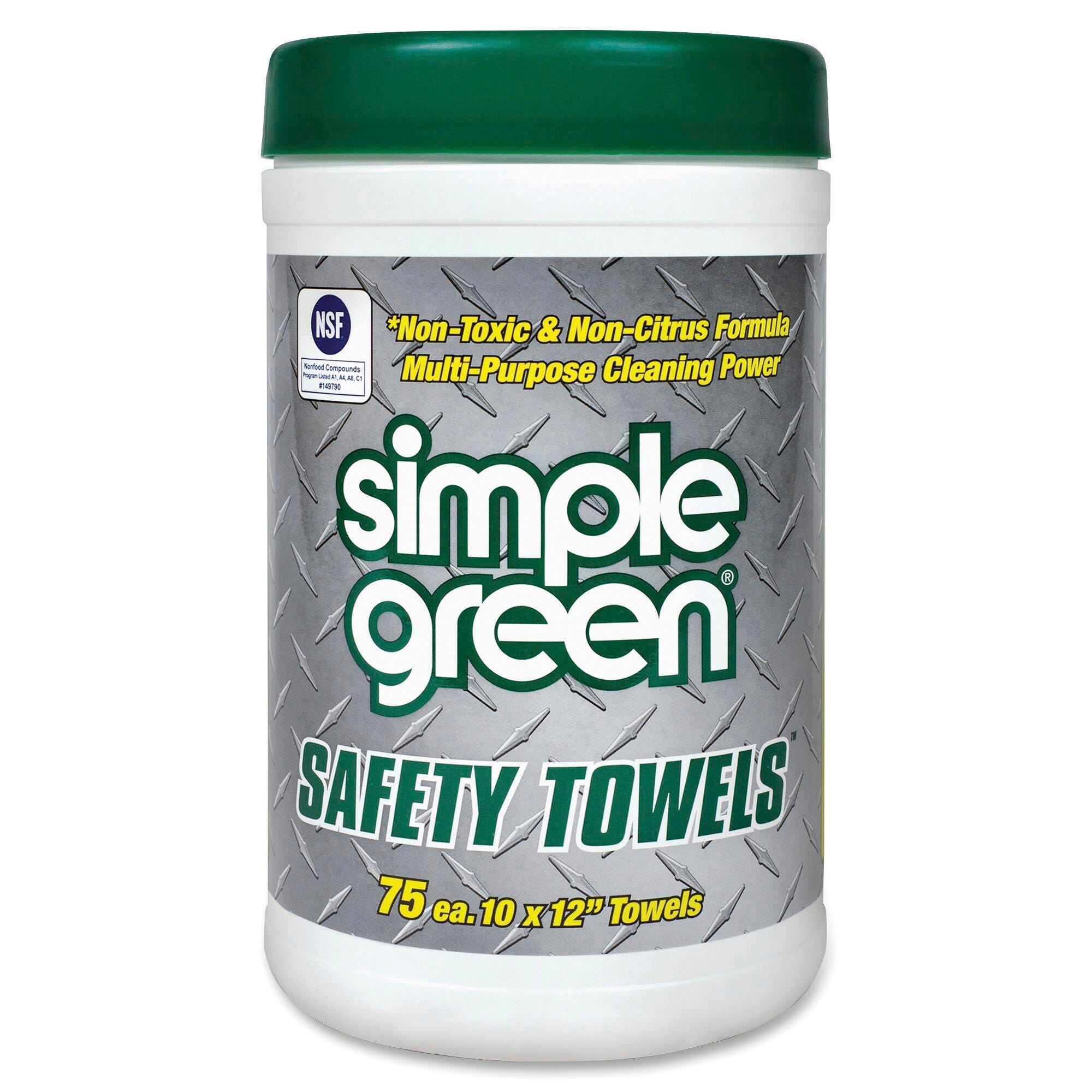 Image for Simple Green Safety Towels, 75 Wipes from School Specialty