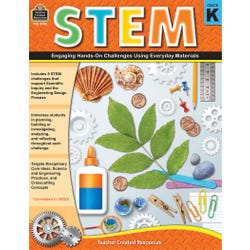 STEM: Engaging Hands-On Challenges Using Everyday Materials, Kindergarten, Item Number 2102217