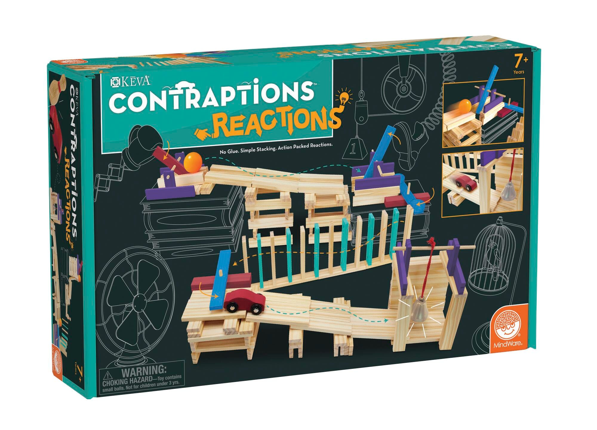 Mindware Contraptions Reactions, Item Number 2104189