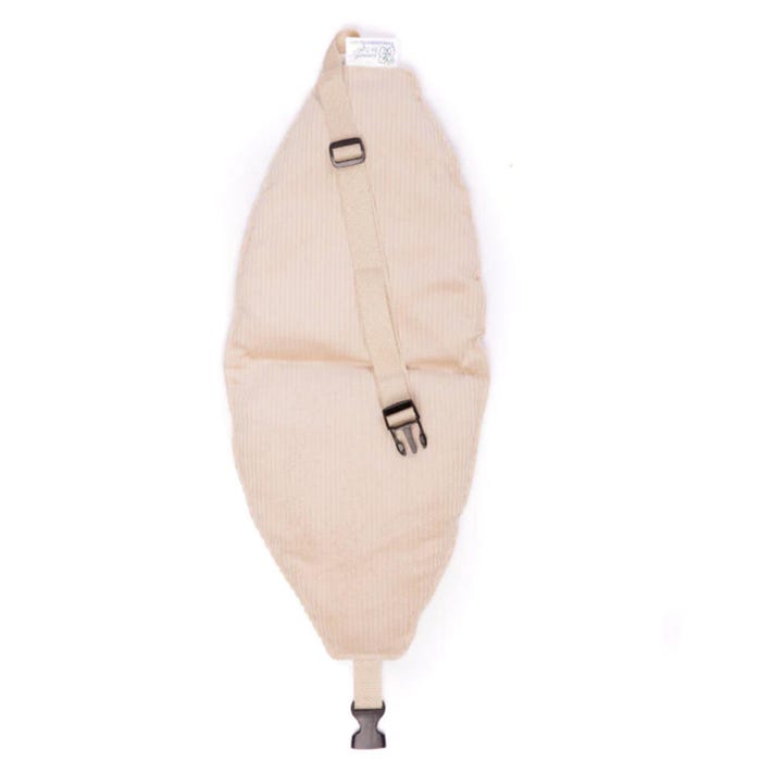 Sommerfly Sit Tight Weighted Lap Pad with Strap, Large, 6 Pounds, Tan