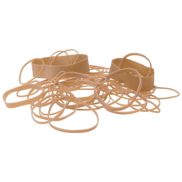 Alliance Advantage Latex Rubber Band, No 18, 3 L x 1/16 W in, 1/4 lb Box, Natural