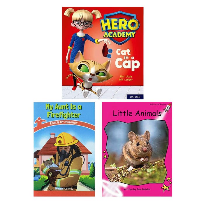 Achieve It! Guided Reading Variety Pack Book Collection, Reading Level B, Grade K, Set of 16