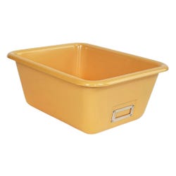 Shirley K's T-134 Storage Bin, 14-1/2 x 11-1/2 x 6-1/4 Inches, Tan