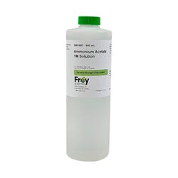 Frey Scientific Ammonium Acetate 1M Solution, 500mL