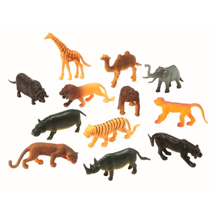 Marvel Education Wild Animal Set, 9 Species, 108 Pieces