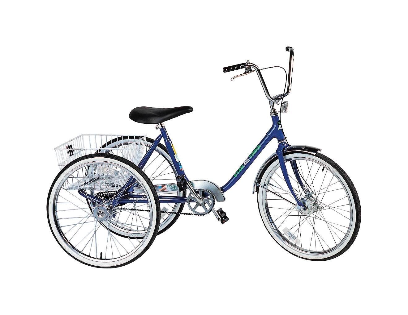 Single Rider Trike With Saddle Seat, 1-Speed 2124785