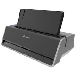 Swingline Commercial 3-Hole Electric Punch, 9/32 Inch, 28 Sheets, Platinum