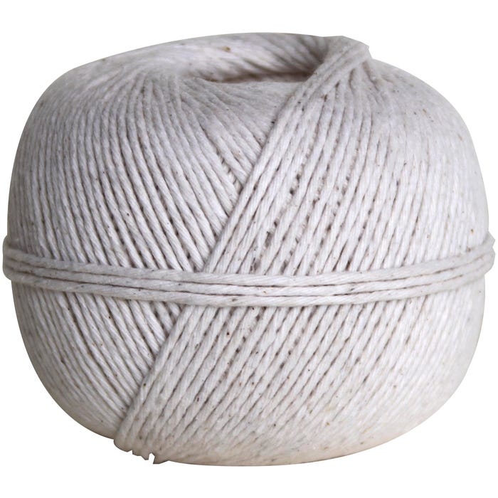 Poly Cotton Blend Twine, 16-Ply, 200 Yards