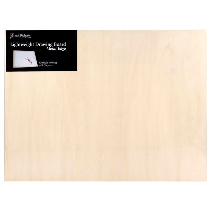 Jack Richeson Ultra Lite Aluminum Edge Drawing Board, 18 x 24 Inches