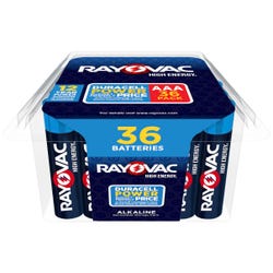 Rayovac High Energy AAA Batteries, Pack of 36 2133752