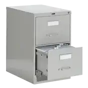 Global Industries 2500 Series Legal 2-Drawer Vertical File Cabinet