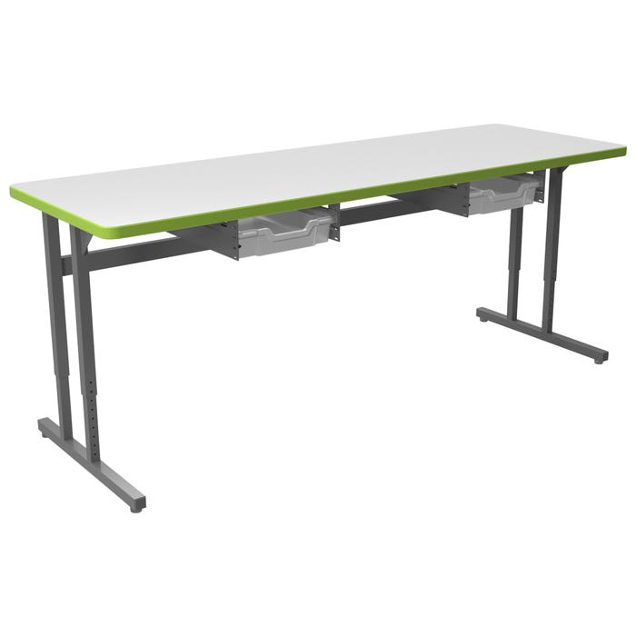 Classroom Select Advocate Pedestal Leg Two Student Desk