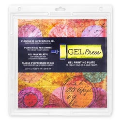 Gel Press® Gel Printing Plate, 12 x 12 Inch, Clear