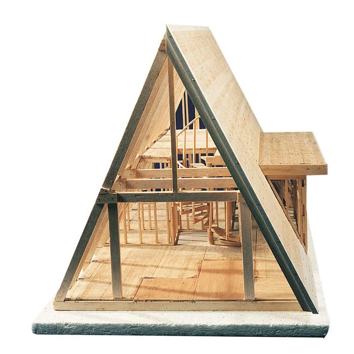 Brodhead Garrett A-Frame House Framing Kit