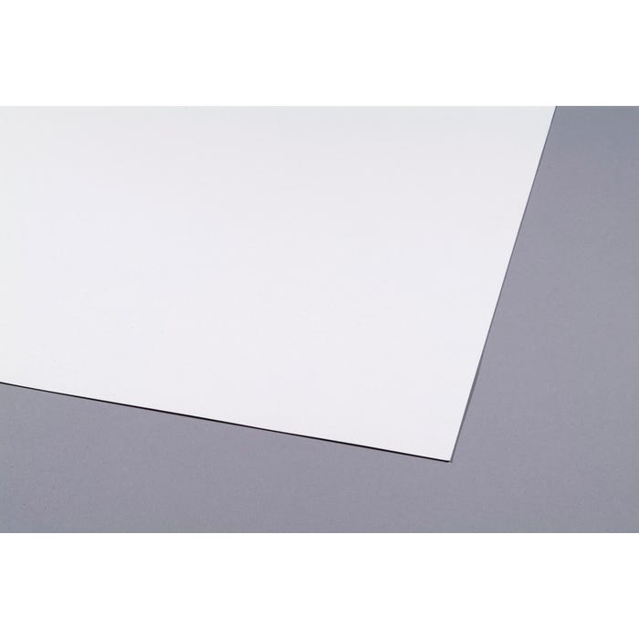 Crescent Melton Mounting Board, 28 x 44 Inches, White, Pack of 10